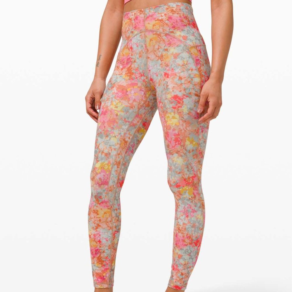 Lululemon UNLIMIT HIGH-RISE TIGHT 25" Size 4 EUC